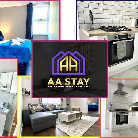 2 Bed Town Centre Nr Theatre Free Park Wi-Fi & Garden Appartement Aylesbury  Buitenkant foto
